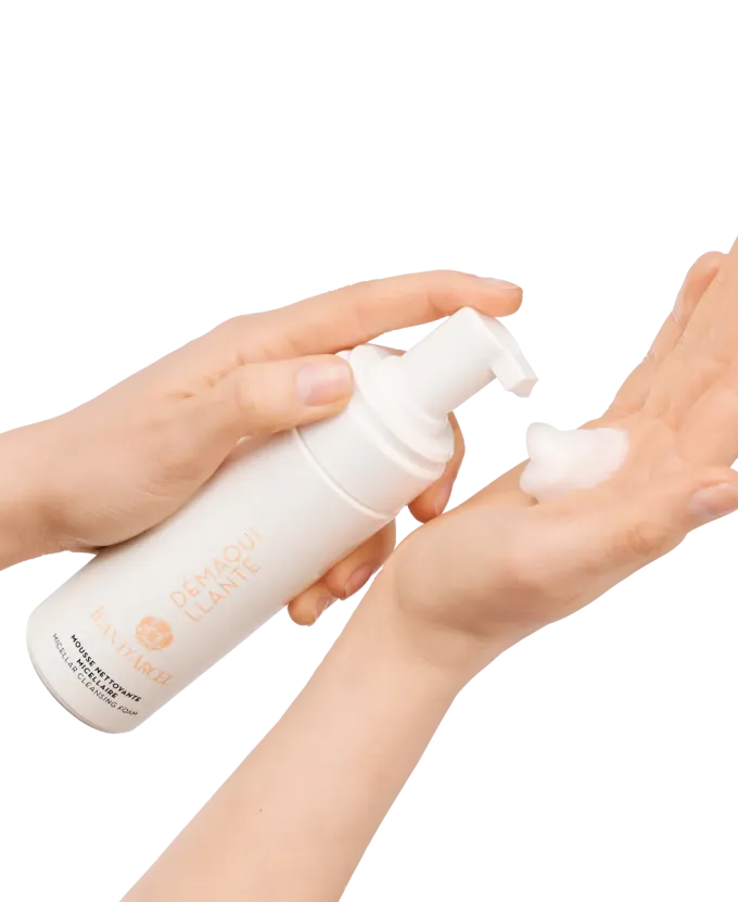 Mousse nettoyante micellaire